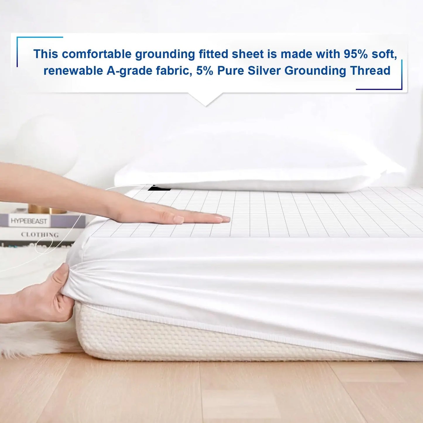 Grounding Silver Fibre Earthing Sheet